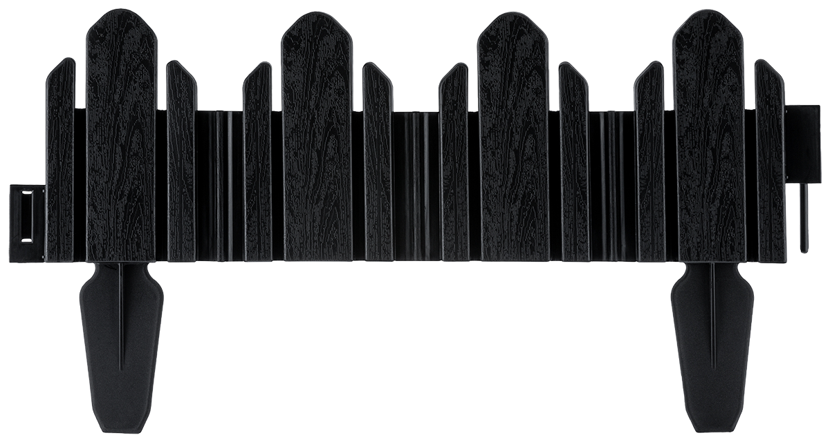 Black Adirondack Garden Edging