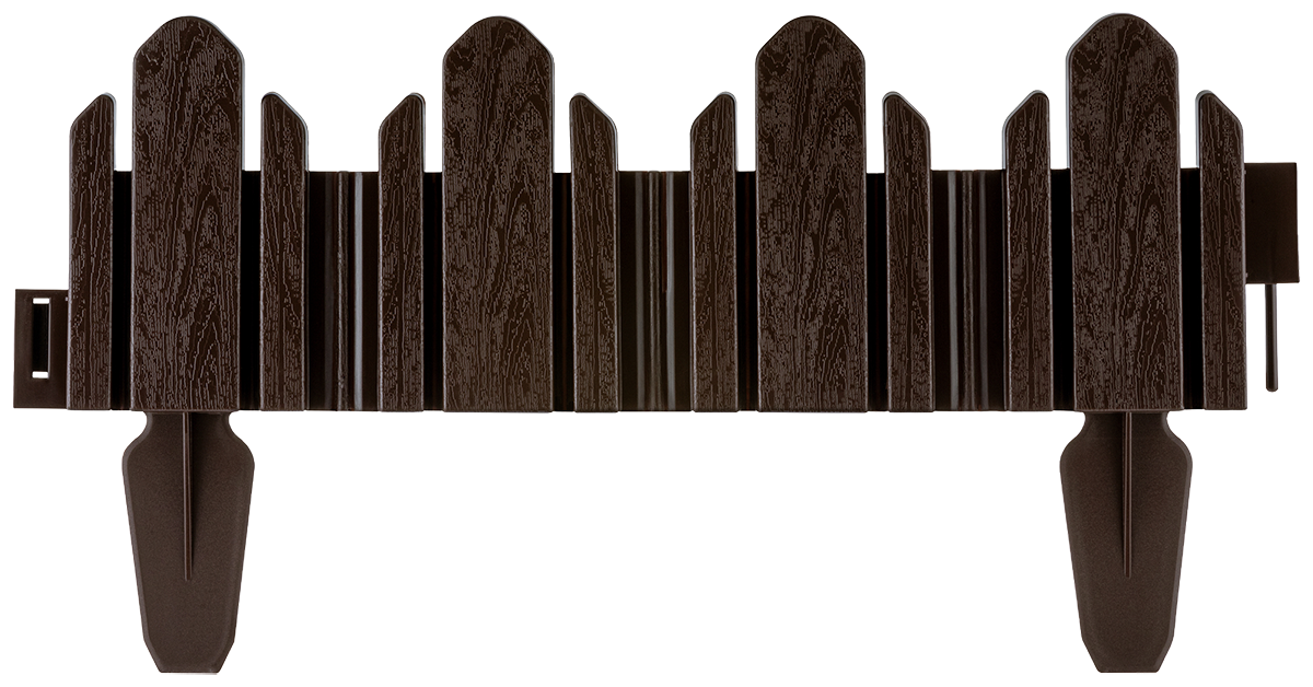 Brown Adirondack Garden Edging