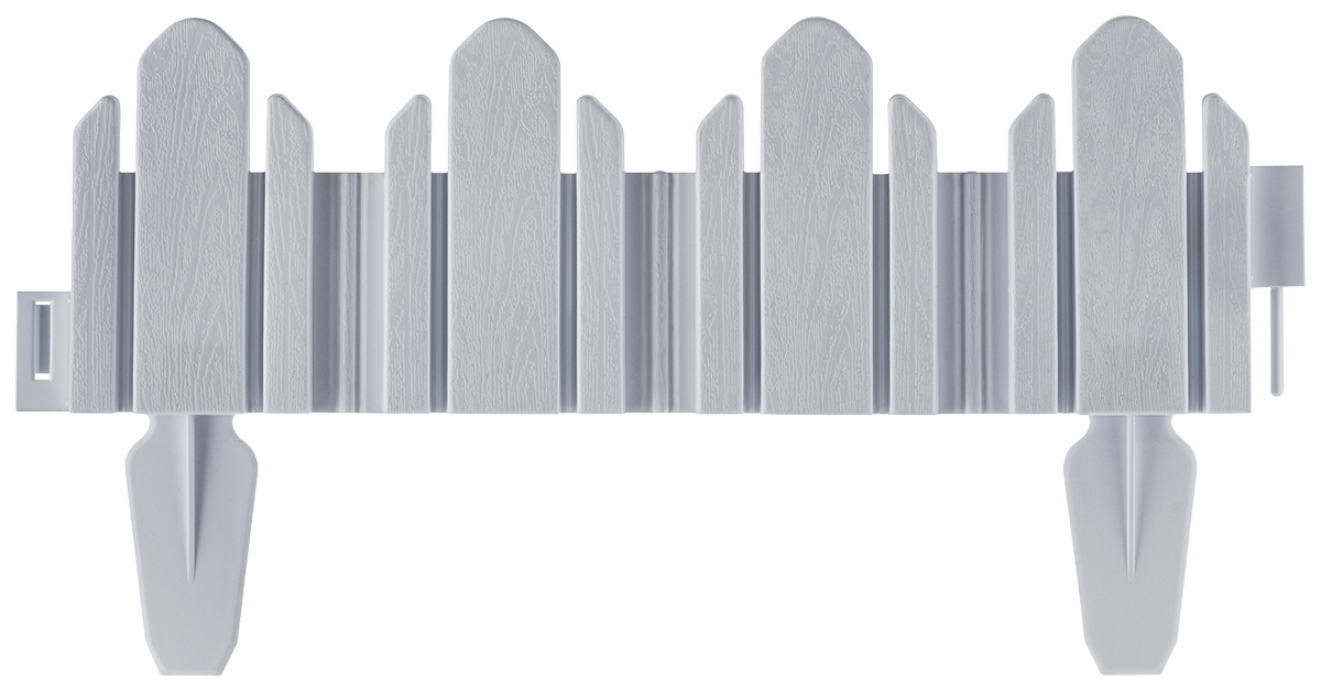 White Adirondack Garden Edging